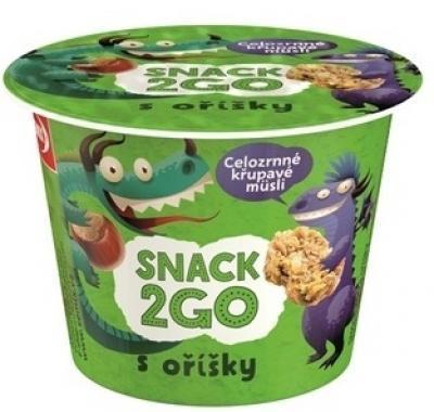 SEMIX Snack2go Celozrnné křupavé müsli s oříšky 30 g