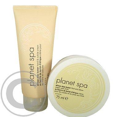 Set péče o nohy a ruce s bambuckým máslem Planet Spa, Set, péče, o, nohy, ruce, bambuckým, máslem, Planet, Spa