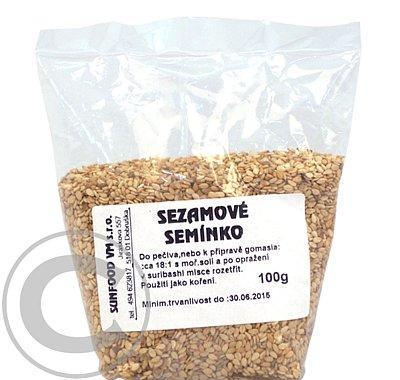 Sezamové semínko přír.bílé 100 g
