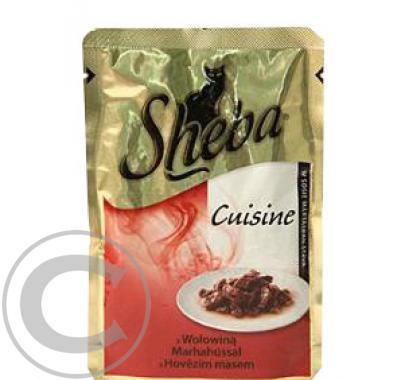 Sheba kapsa Cuisine hovězí maso ve šťávě 85g