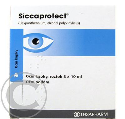 SICCAPROTECT  3X10ML Oční kapky, roztok