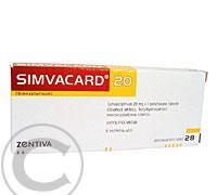 SIMVACARD 20 TBL OBD 28X20MG, SIMVACARD, 20, TBL, OBD, 28X20MG