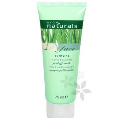 Slupovací peelingová maska s čajovníkem a okurkou Naturals (Tea Tree & Cucumber Peel off Mask) 75 ml