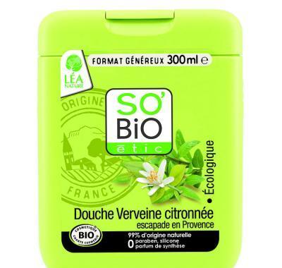 SO´BIO Bio sprchový gel citronová verbena 300 ml