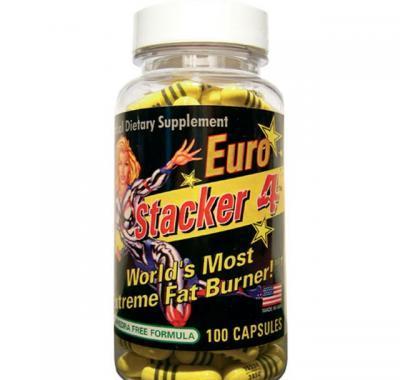 Stacker 4, termogení spalovač tuku, 100 kapslí, Stacker