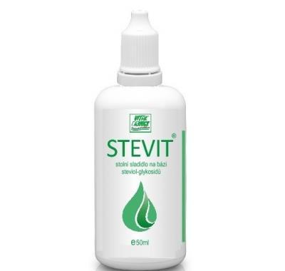 STEVIT Tekuté stolní sladidlo se stévií 50 ml, STEVIT, Tekuté, stolní, sladidlo, se, stévií, 50, ml