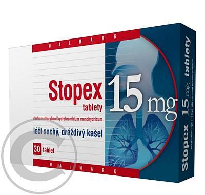 STOPEX TABLETY 15  30X15 MG Tablety
