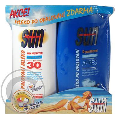 SUN VITAL Opalovací mléko OF30   Mléko po opalování ZDARMA 2x200ml