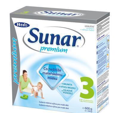 Sunar premium 3 s obsahem 600 g