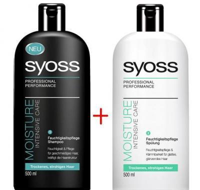 Syoss šampon   kondicionér Moisture 2x500ml