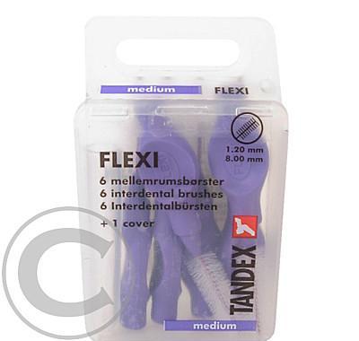 TANDEX Flexi mezizubní kartáčky 1.2 mm fialové 6 ks