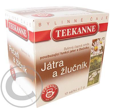 TEEKANNE Játra a žlučník 10 x 2.0 g nálev. sáčky