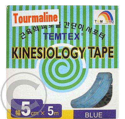 Tejpovací TEMTEX kinesio tape Tourmaline modrá 5cmx5m