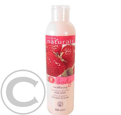 Tělové mléko jahoda & guava Naturals (Strawberry & Guava Body Lotion) 200 ml