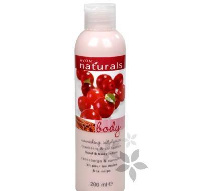 Tělové mléko s brusinkou a skořicí Naturals (Cranberry & Cinnamom Hand & Body Lotion) 200 ml, Tělové, mléko, brusinkou, skořicí, Naturals, Cranberry, &, Cinnamom, Hand, &, Body, Lotion, 200, ml