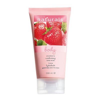 Tělový peeling s vůní jahody Naturals (Strawberry Body Scrub) 200 ml, Tělový, peeling, vůní, jahody, Naturals, Strawberry, Body, Scrub, 200, ml