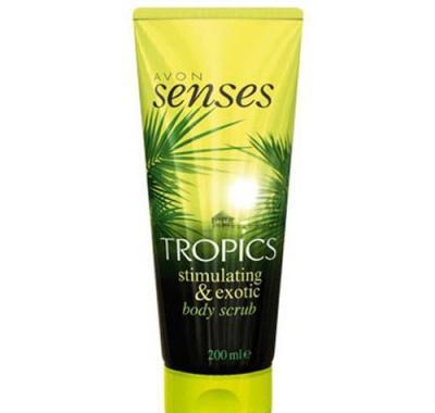 Tělový peeling s vůní tropického ovoce Tropics Senses 200 ml, Tělový, peeling, vůní, tropického, ovoce, Tropics, Senses, 200, ml