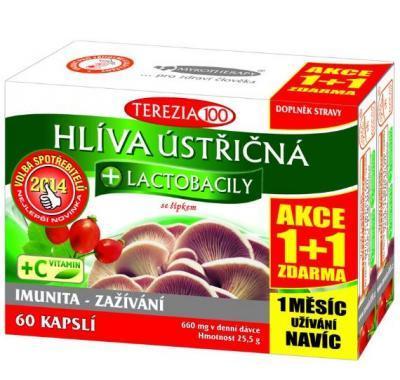 TEREZIA COMPANY Hlíva ústřičná   lactobacily 60   60 tobolek ZDARMA