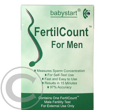 Test mužské plodnosti FertilCount 1 použití, Test, mužské, plodnosti, FertilCount, 1, použití