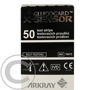 Testovací proužky GLUCOCARD X-METER SENSORS 50ks