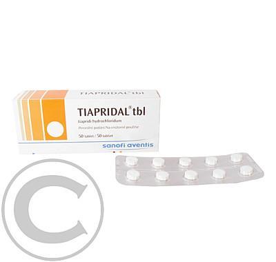 TIAPRIDAL  50X100MG Tablety, TIAPRIDAL, 50X100MG, Tablety