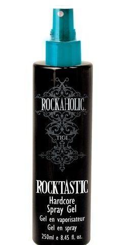 Tigi Rockaholic Rocktastic Hardcore Spray Gel  250ml Silně tužící gel ve spreji