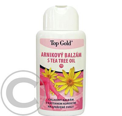 TOP GOLD Arnikový balzám s Tea Tree Oil 200 ml