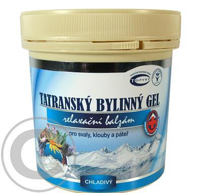 TOPVET Tatranský bylinný gel chladivý 250ml