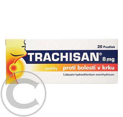 TRACHISAN 8 MG PROTI BOLESTI V KRKU 20X8MG Pastilky rozp. v ústech