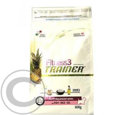 Trainer Fitness Puppy Junior Mini Fish Rice 0,8 kg