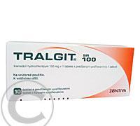 TRALGIT SR 100  10X100MG Tabl. s řízeným uvol., TRALGIT, SR, 100, 10X100MG, Tabl., řízeným, uvol.