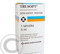 TRUSOPT  1X5ML Oční kapky, roztok, TRUSOPT, 1X5ML, Oční, kapky, roztok