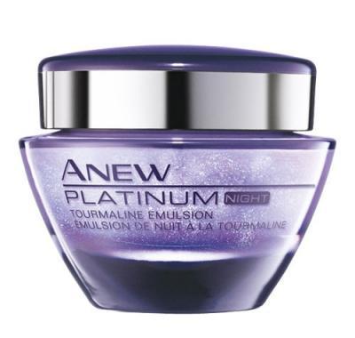 Turmalínová noční kúra Anew Platinum (Tourmaline Night Emulsion) 50 ml, Turmalínová, noční, kúra, Anew, Platinum, Tourmaline, Night, Emulsion, 50, ml