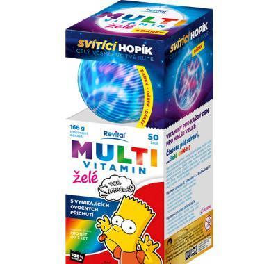 VITAR The Simpsons Multivitamin želé 50 kusů   DÁREK hopík