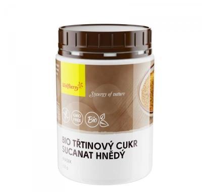 WOLFBERRY Třtinový cukr Sucanat s melasou BIO 500 g