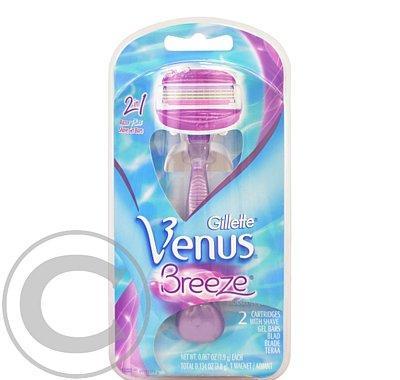 Gillette Venus Breeze holicí strojek   2 náhradní hlavice