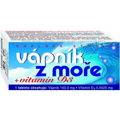 NATURVITA Vápník z moře   Vitamín D3 - 60 tablet