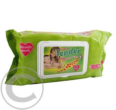 Ubrousky dětské hyg. Baby Wipes Aloe Vera 80 ks