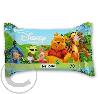 Ubrousky dětské vlhčené DISNEY baby Soft Care 70ks