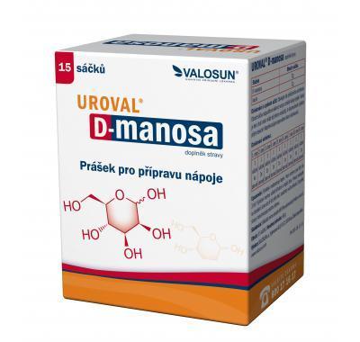 Uroval D-manosa 15 sáčků