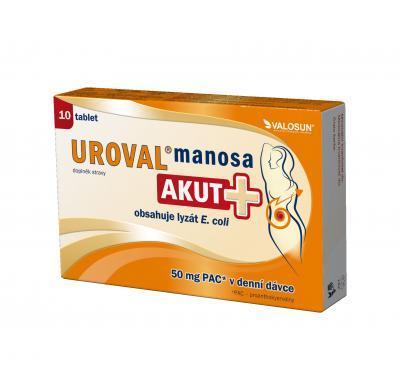 Uroval MANOSA AKUT  10 tablet, Uroval, MANOSA, AKUT, 10, tablet