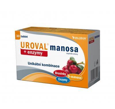 Uroval MANOSA   enzymy 30 tbl.