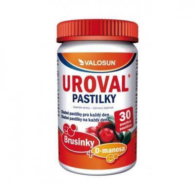 UROVAL pastilky  tob.30