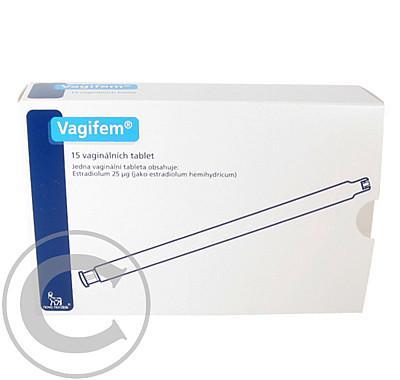 VAGIFEM  15X25MCG Poševní tobolky, VAGIFEM, 15X25MCG, Poševní, tobolky