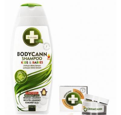 Vánoční balení BODYCANN šampon   Cremcann ZDARMA