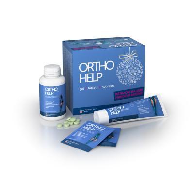 Vánoční ORTHO HELP 180 tablet   30 x 5.5 g drink    100 ml gel