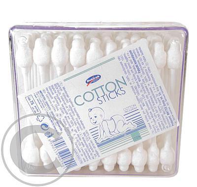 VATOVÉ tyčinky dětské Cotton Sticks Baby 75ks, VATOVÉ, tyčinky, dětské, Cotton, Sticks, Baby, 75ks