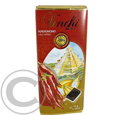 VENCHI hořká čokoláda s chilli papričkou 45g