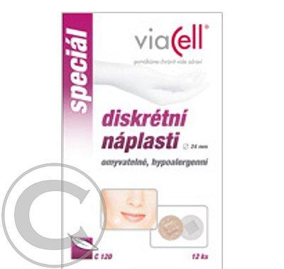 VIACELL C120 Náplast diskrétní kolečka průměr=24 mm 15 ks