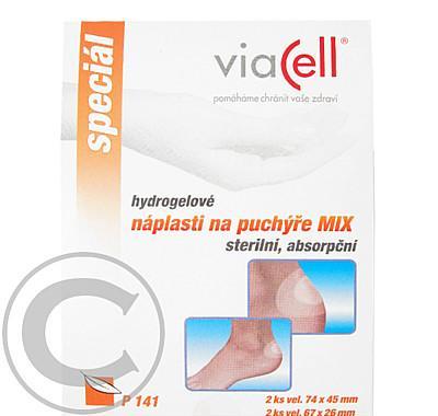 VIACELL náplast na puchýře MIX-sterilní 4ks